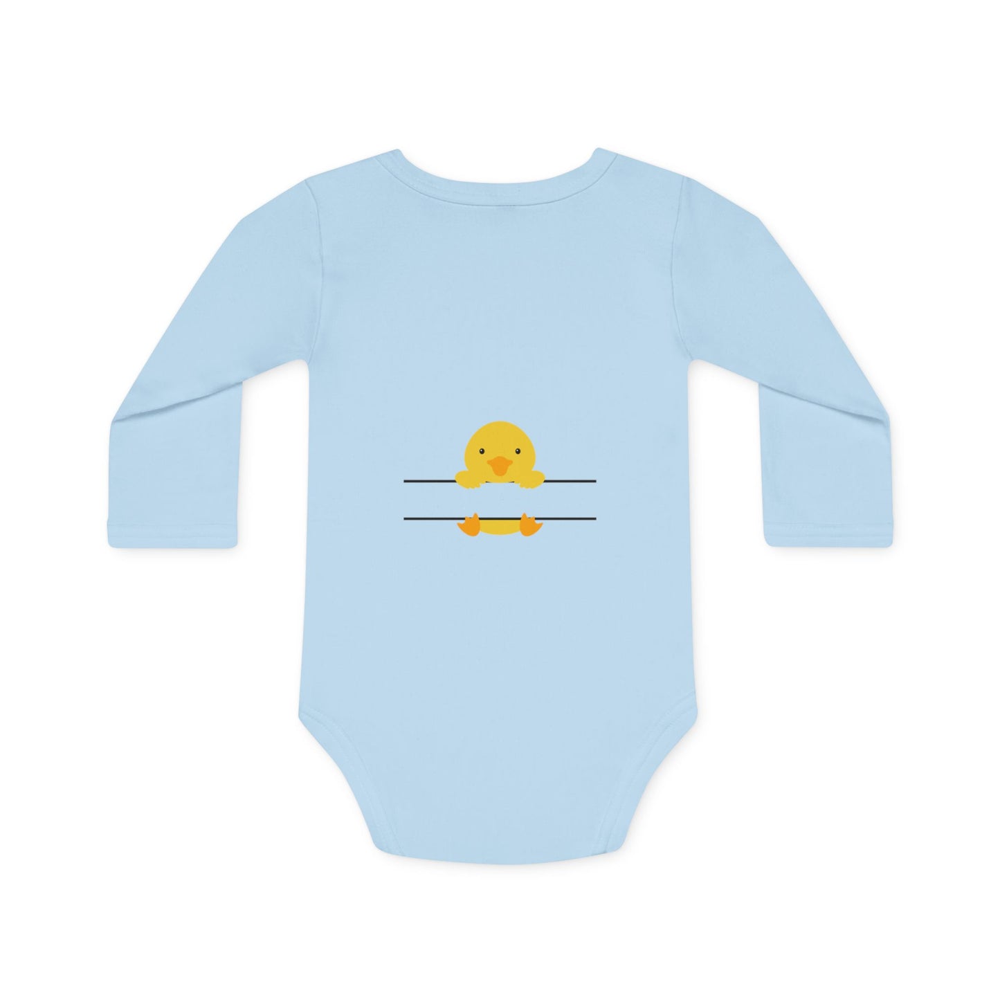 Quacktastic Duck Organic Baby Bodysuit – Sustainable & Adorably Fun