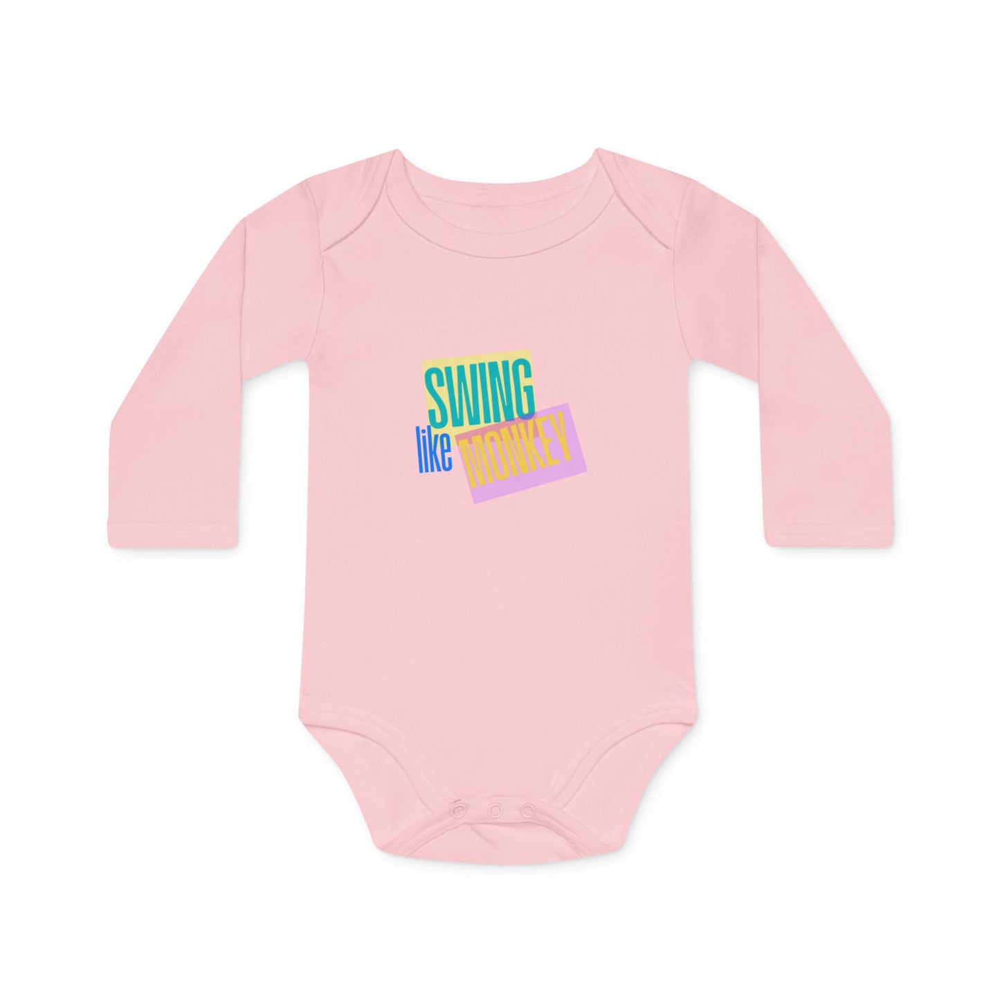 Cheeky Monkey Organic Baby Bodysuit – Eco-Friendly & Playfully Adorable