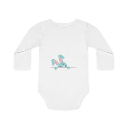 Adorable Bunny Organic Baby Bodysuit – Soft, Sustainable & Stylish