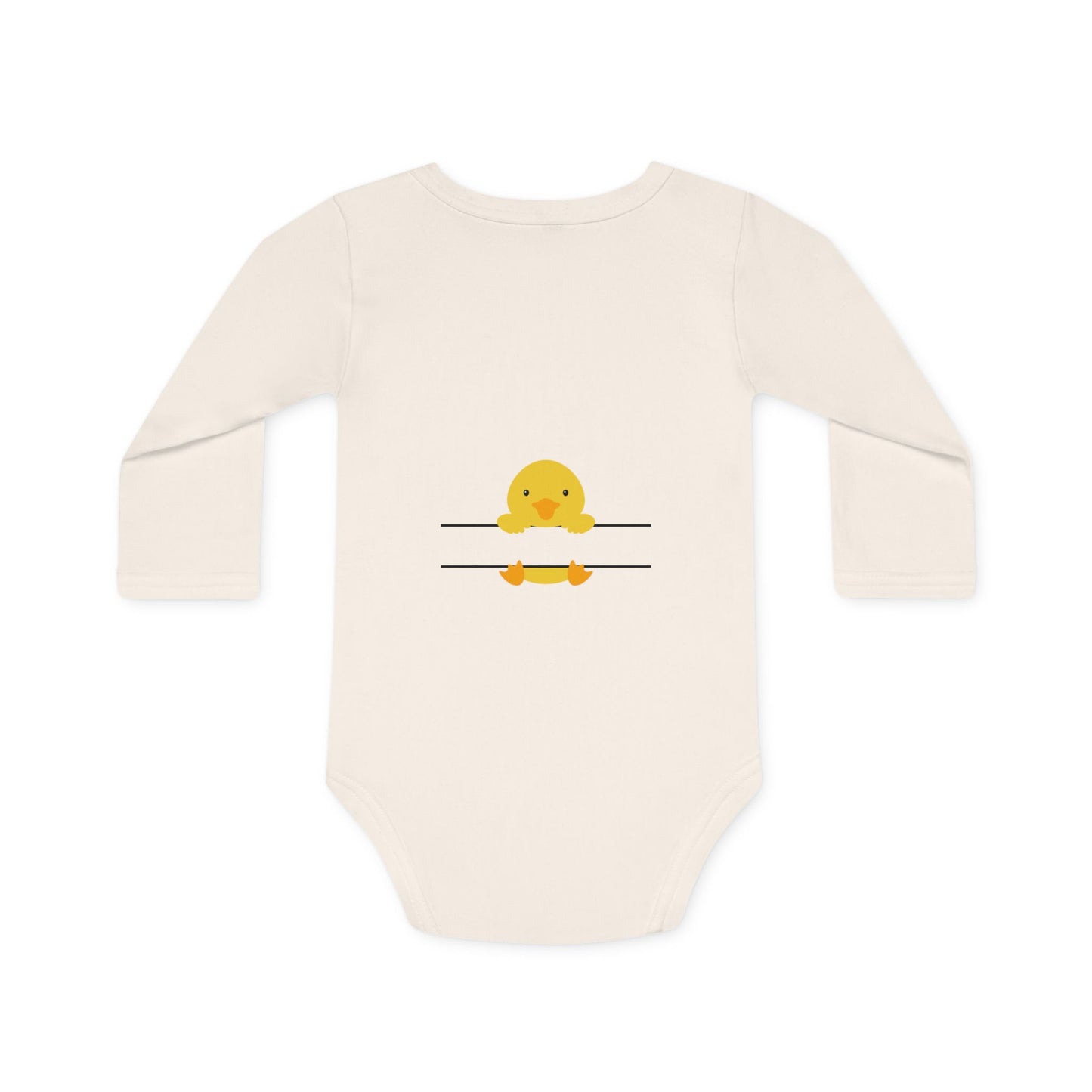 Quacktastic Duck Organic Baby Bodysuit – Sustainable & Adorably Fun