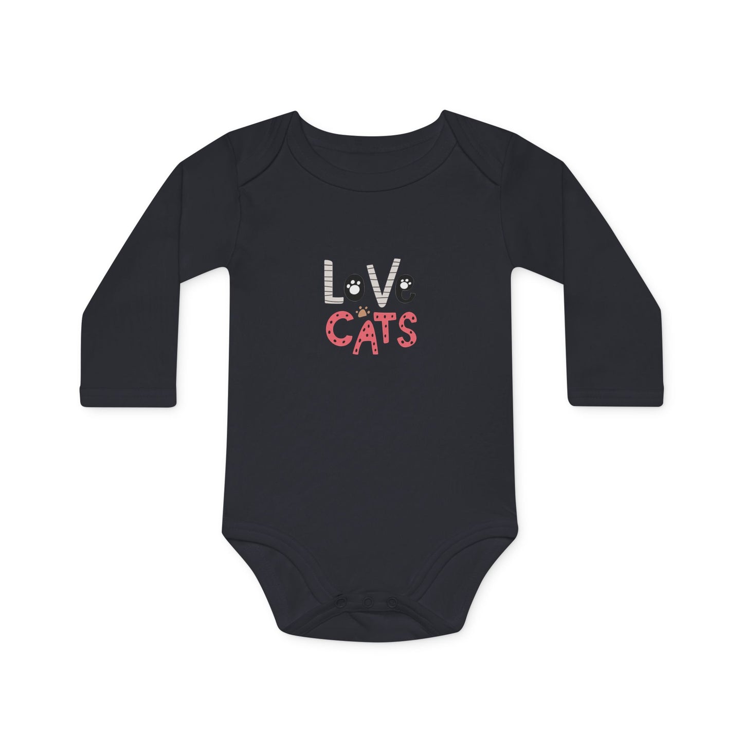 Purrfect Kitty Organic Baby Bodysuit – Soft, Sustainable & Meow-tastic