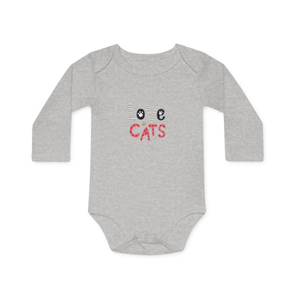 Purrfect Kitty Organic Baby Bodysuit – Soft, Sustainable & Meow-tastic