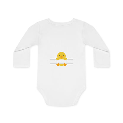 Quacktastic Duck Organic Baby Bodysuit – Sustainable & Adorably Fun