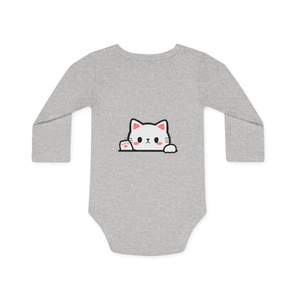 Purrfect Kitty Organic Baby Bodysuit – Soft, Sustainable & Meow-tastic