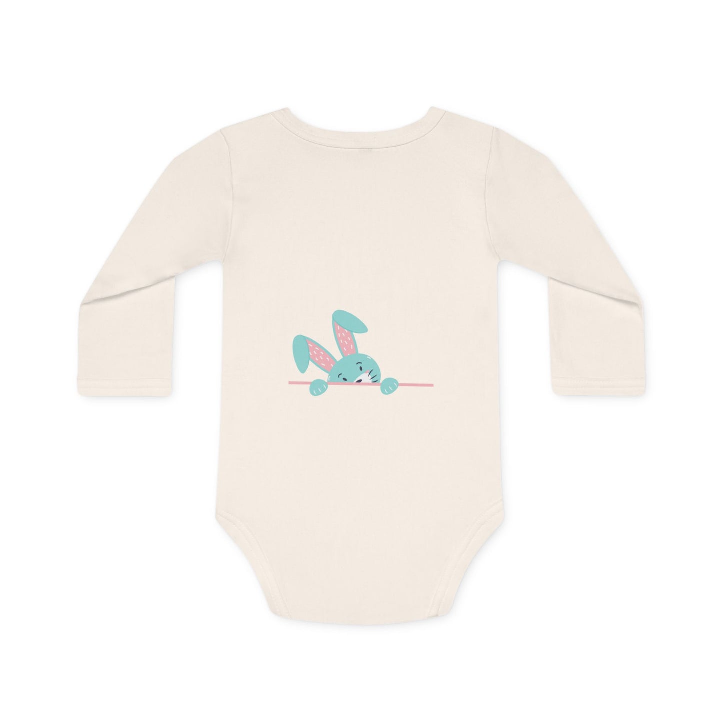 Adorable Bunny Organic Baby Bodysuit – Soft, Sustainable & Stylish