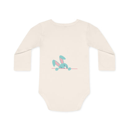 Adorable Bunny Organic Baby Bodysuit – Soft, Sustainable & Stylish