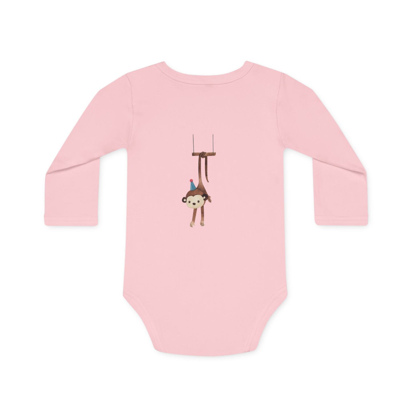 Cheeky Monkey Organic Baby Bodysuit – Eco-Friendly & Playfully Adorable