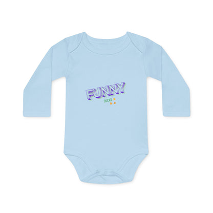 Quacktastic Duck Organic Baby Bodysuit – Sustainable & Adorably Fun