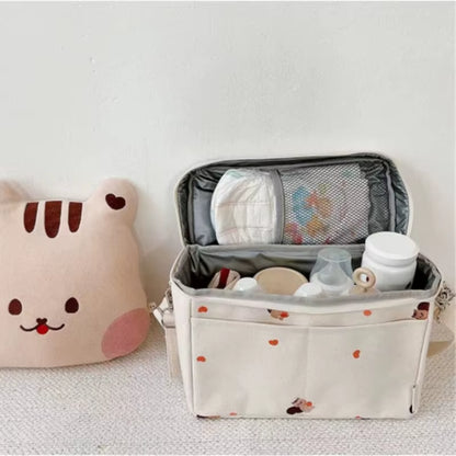 Waterproof Baby Bottle Cooler & Stroller Organizer Bag