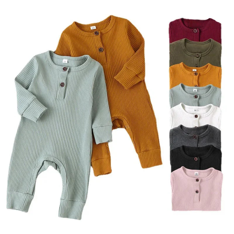 Everyday Cotton Rompers – Stylish Comfort for Little Explorers